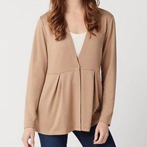 Denim & Co Heavenly Jersey Long-Sleeve Cardigan